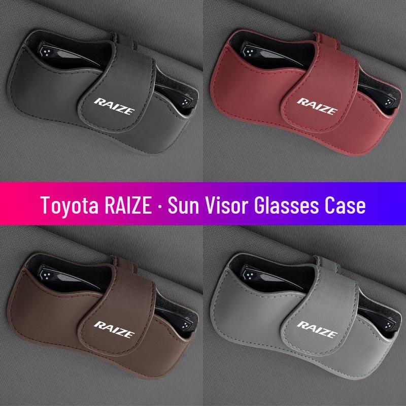 Toyota RAIZE Sun Visor Sunglasses Clip & Storage Box