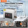 Ultrasonic Cleaner with Digital Timer & Heater, Professional Ultra Sonic Jewelry Cleaner, Stainless Steel Heated Cleaning Machine for Glasses Watch