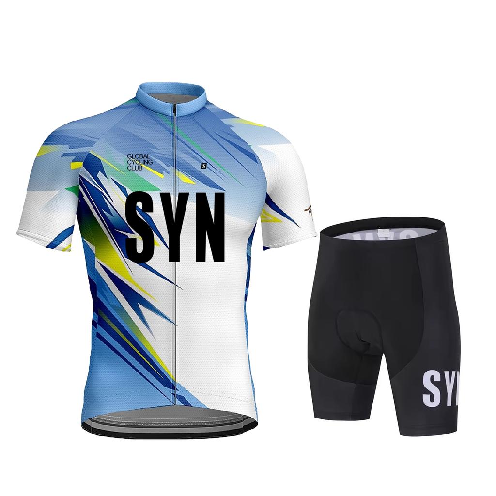 Men Summer Quick Dry Road Bike MTB Bicycle Shirt Anti-UV Cycling Clothing Maillot Ciclismo Hombre 2026 Summer Breathable Cycling Suit Set