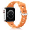 Silikonarmband für Apple Watch Band 45mm 44mm 40mm 41mm 42mm 49mm atmungsaktives Armband correa iWatch Ultra Serie 8 7 6 5 4 SE