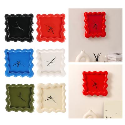 Wall Clock Contemporary Art Inspired Clocks For Living Rooms Offices Or Studies With Quiet Precision Mechanism