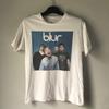 Camiseta Blanca de Algodón Talla Única KK71 Unisex Regalo para Amigos de la Banda Blur