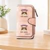 COOKIE Cat Long Zipper Wallet, Large Capacity Card Holder, Unisex Clutch Bag, Fashionable Zipper Coin Purse, Suitable for Daily Use, A Great Gift for