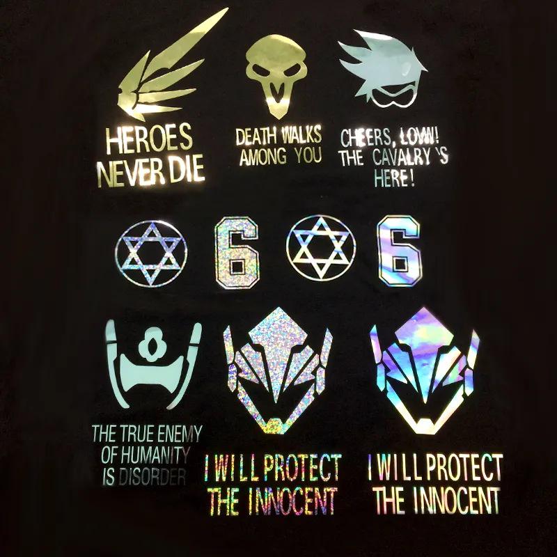 Fantasy Color Laser Heat Transfer Film for Clothing, Shoes, and Hats
