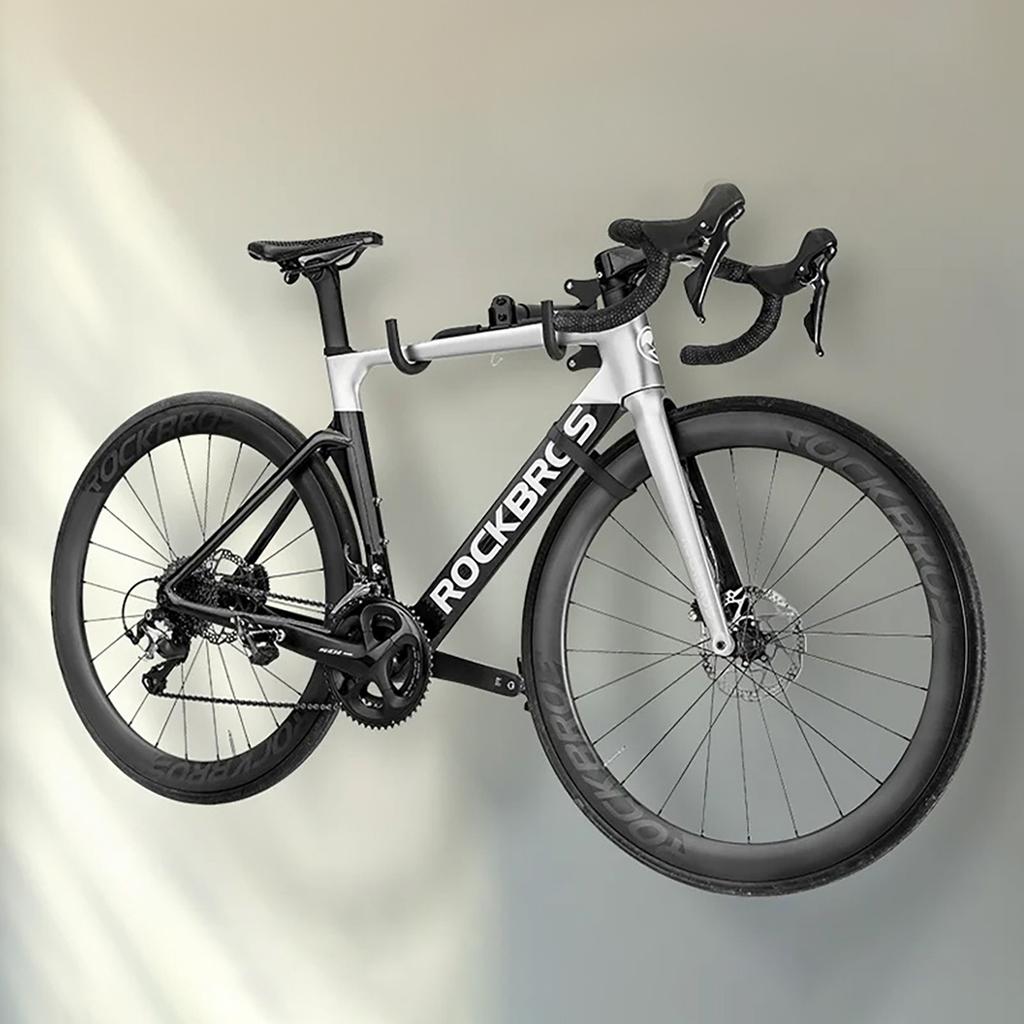 Wall-Mounted Bike Rack - Black