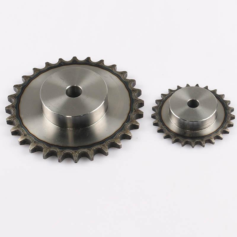 1PCS 08B Industrial Chain Drive Sprocket with 9-24 Tooth Roller Gear Pitch 12.7mm for Power Transmission - Sprocket Wheel