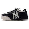 Chunky Wide Abrasion Resistant Low Top Skateboard Shoes Unisex Black Wide Fit 3ASXCCW3N-50BKS