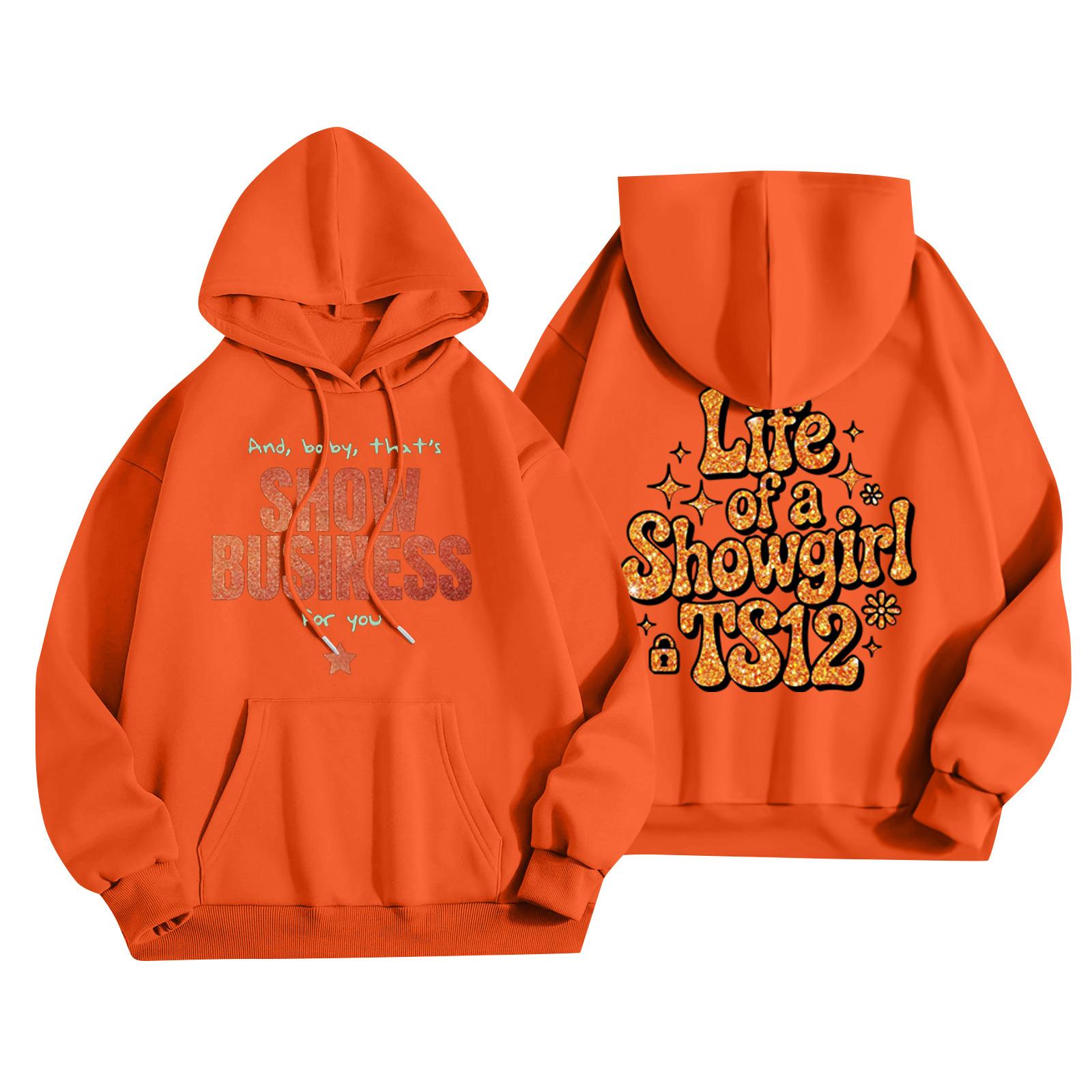 

Женский модный легкий пуловер с длинным рукавом и карманами, худи с принтом XXXL