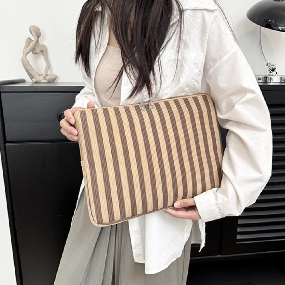 11-14 Inch Corduroy Laptop Sleeve Soft Interior Tablet Laptop Case Laptop Case Bag For Travel