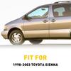 2X Exterior Door Front Handles For 1998-2003 Toyota Sienna Driver/Passenger Side