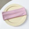 Solid Color Korean Wide Headband Stretchy Knit Hair Sweatband for Women Makeup Gym Yoga Running Fashion Accessory