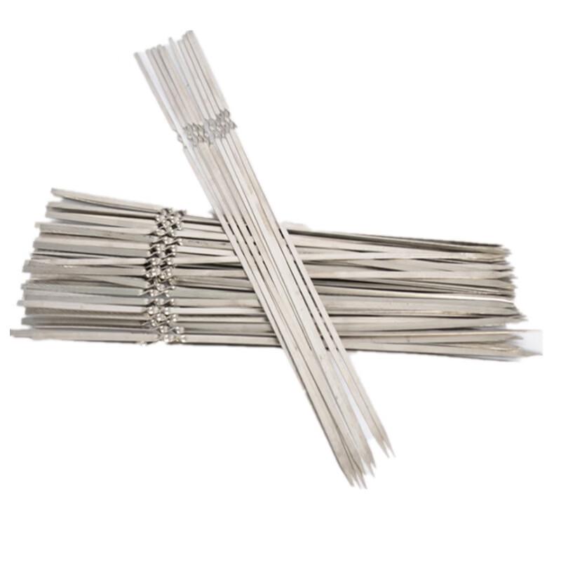 BBQ Iron Skewers with 9-Shape Hook