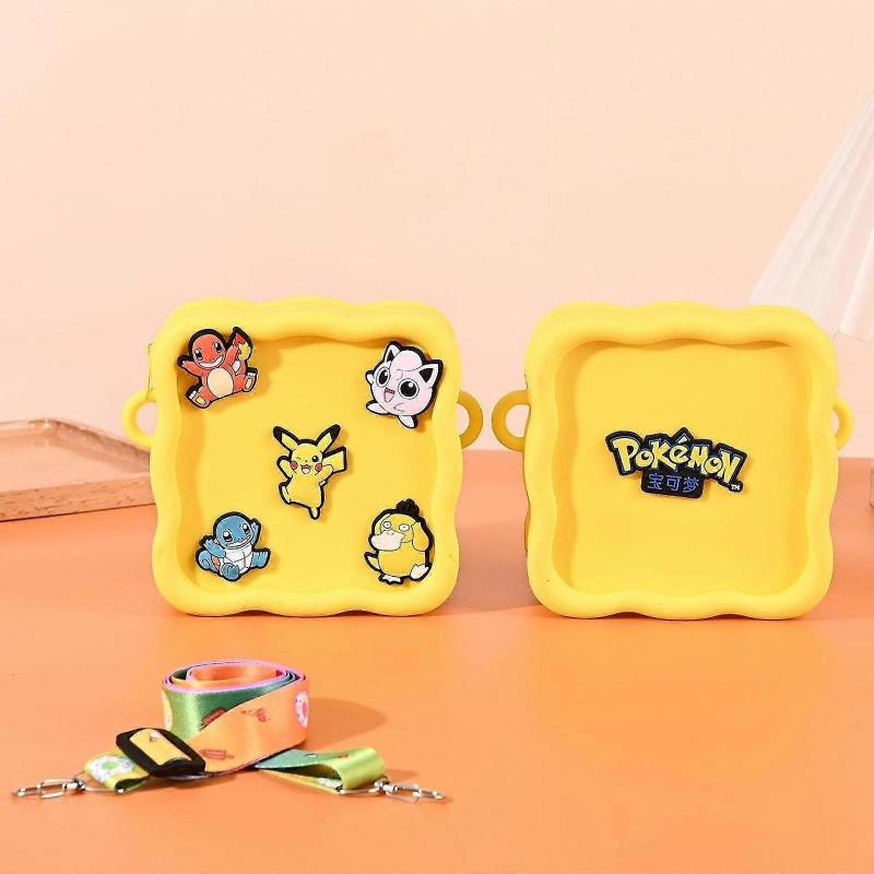 Portafoglio con Decorazioni a Fori Cartone Animato Borsa da Spiaggia per Shopping Festa Giallo