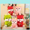 Dragon Plush Toy New Year Gift Bottle Dragon Custom Logo Options Soft Pp Cotton**
