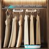 Short Neck Non-Slip Plastic Hanger - Space-Saving, No-Mark, Anti-Shoulder Design, Short Style Drying Rack.