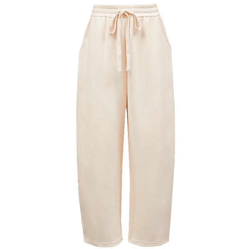 

VEROMODA Women s High-Waist Loose Straight Casual Pants M