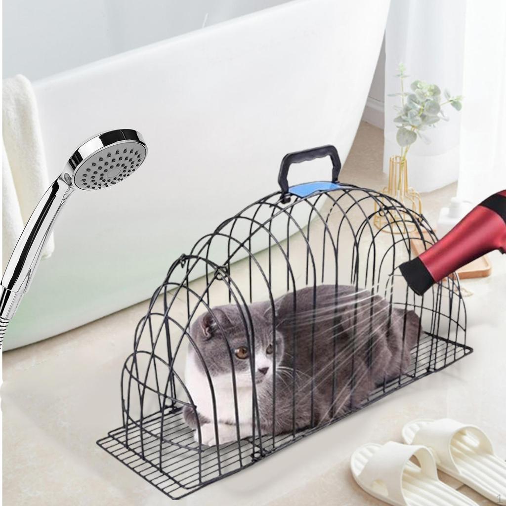 Pet Torklåda Katt Torktumlare Bur Rese Hundbad Doggy Grooming House för valp