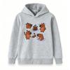 Kids Boys Girls Pullover Hoodie, Cute Cartoon Capybara Pattern Casual Warm Hooded Sweatshirt for Children Daily Wear School Holiday Outfit