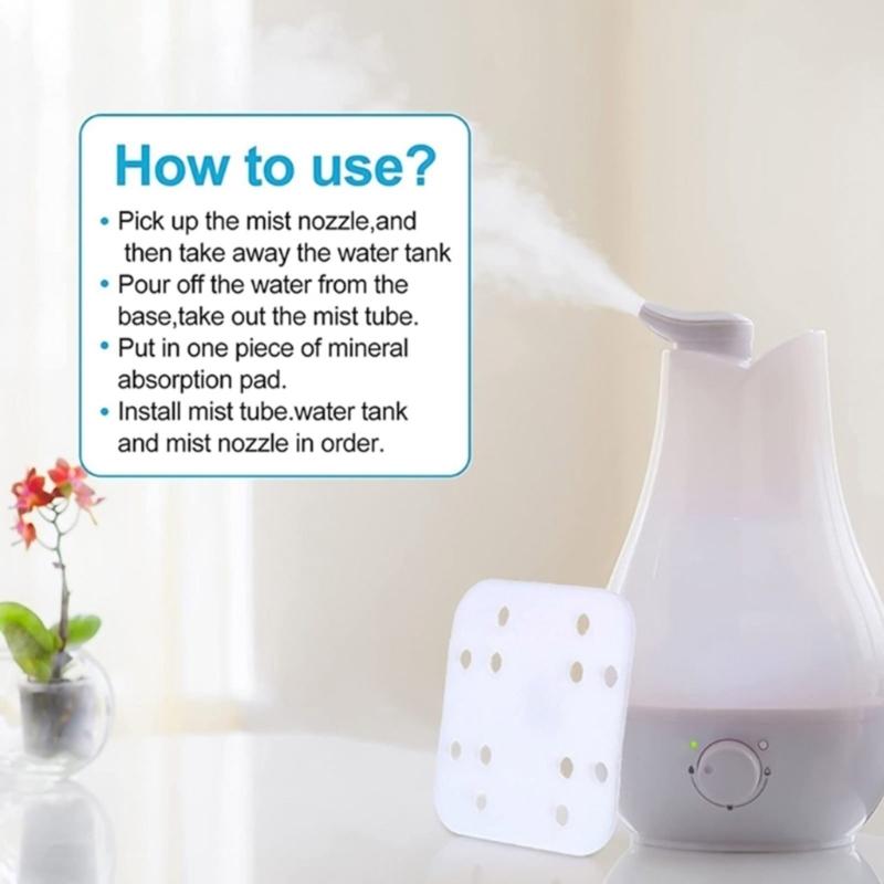 30 Buc. Tampoane Filtru Umidificator Tampoane Absorbție Minerală de Rezervă pentru Umidificatoare LV600S LV600HH Accesorii Casă Birou