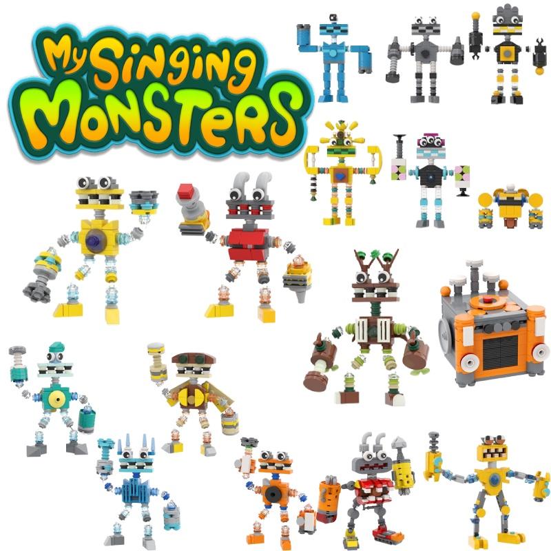 Moc My Singing Monster – Lernbausteine für die intellektuelle Entwicklung und die Eltern-Kind-Kommunikation (auf Lager)