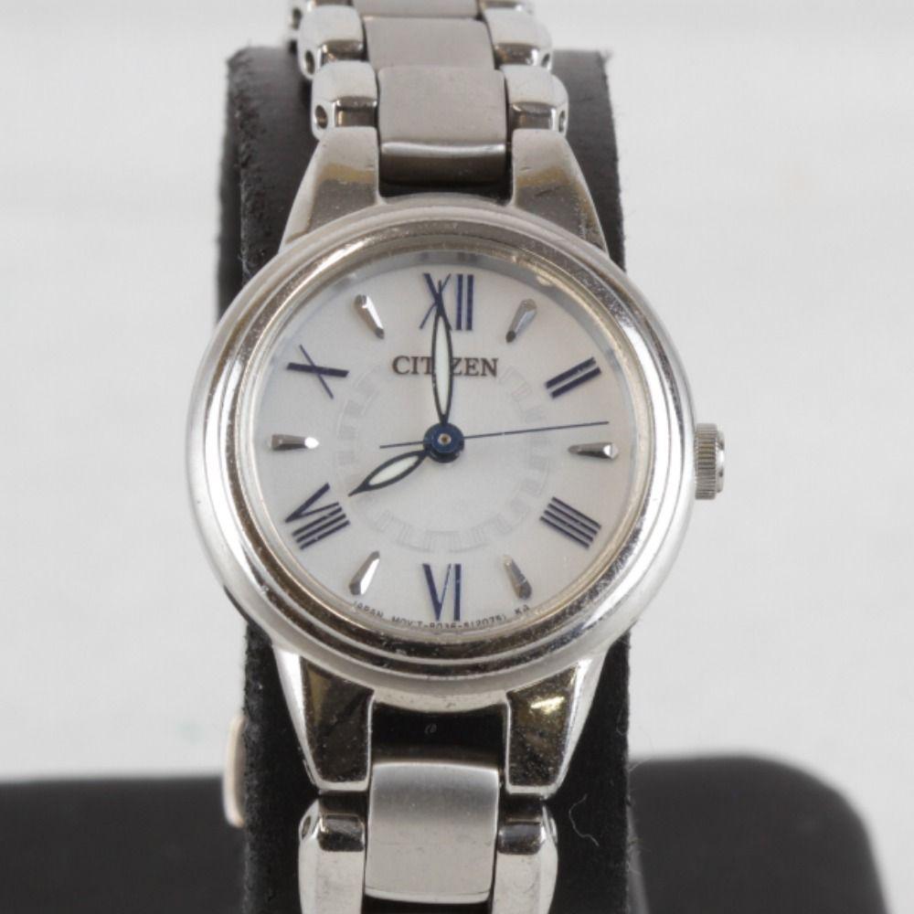 Used Operation not confirmed  Junk  CITIZEN [Citizen] EX-2030-67A Solar case included wristwatch titanium ladies