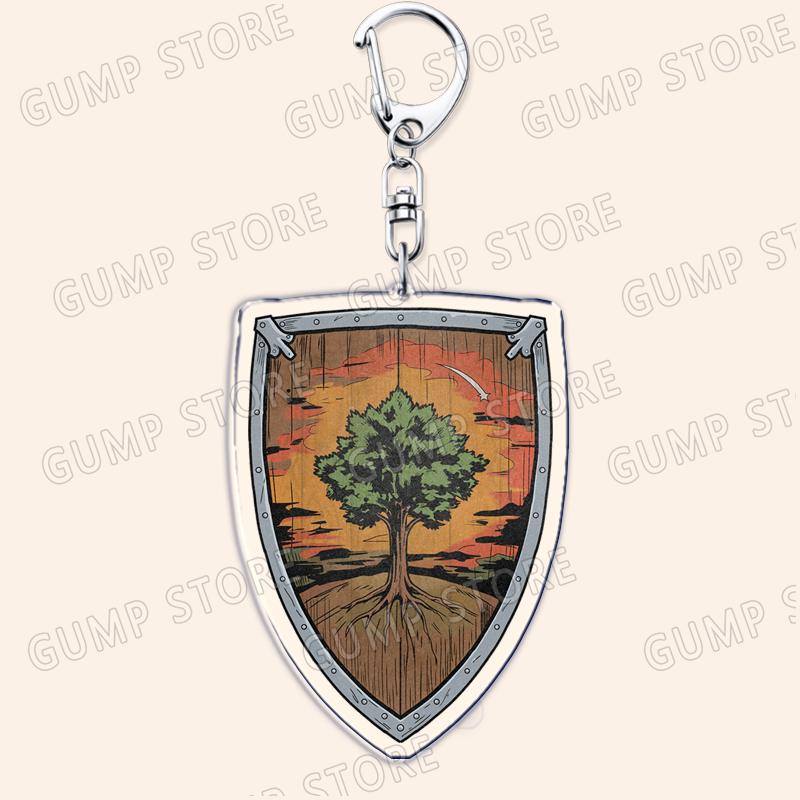 

Medieval Fantasy TV Show Keychains for Accessories knight sword dragon targaryen ser duncan Keyrings Jewelry Fans Friends Gifts