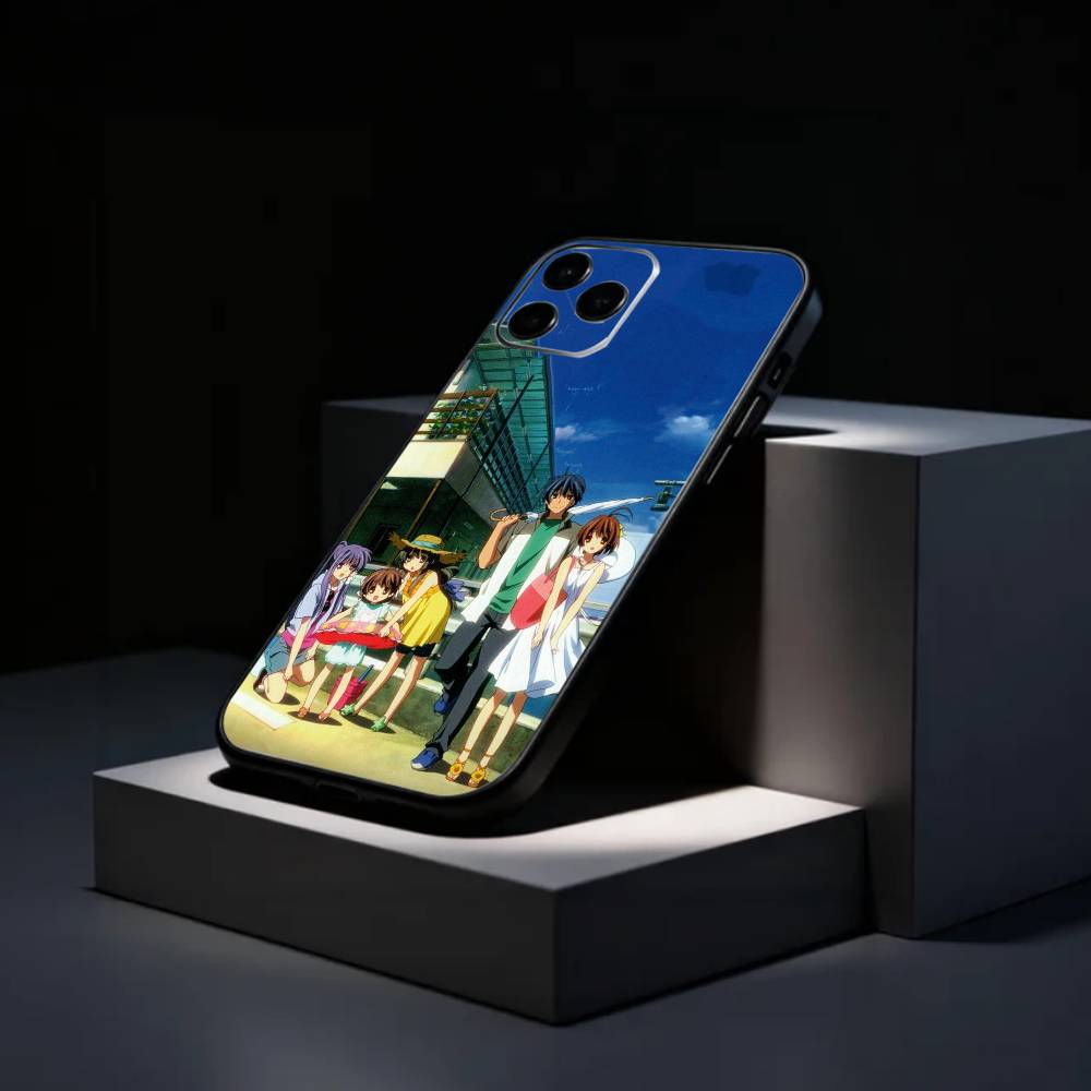 

E-Emotional C-Clannad Phone Case Silicone Soft For IPhone 17 16 15 14 13 12 11 X XR Plus Pro Max Plus iPhone12PROMAX
