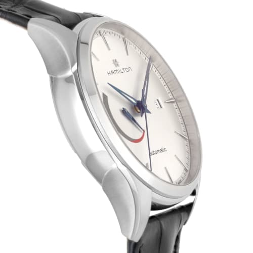 Hamilton Jazzmaster Power Reserve Auto Watch, Silver Dial, Stainless Steel, Sapphire Crystal, Automatic, 5 ATM Water Resistance, 42mm, Swiss Made, H32