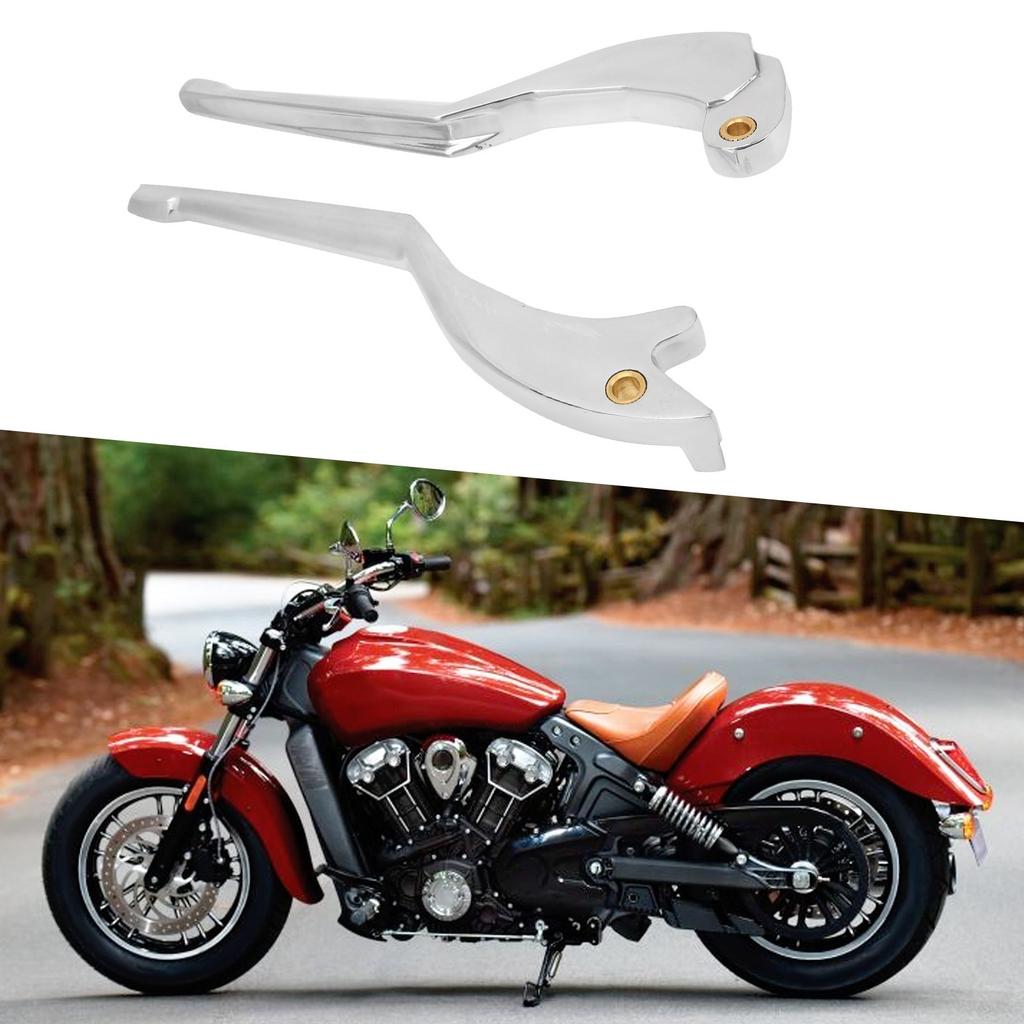 1 Pair Aluminum   Brake Handle Lever Kit Motorcycle Modification Replacement for Indian   2015-2016