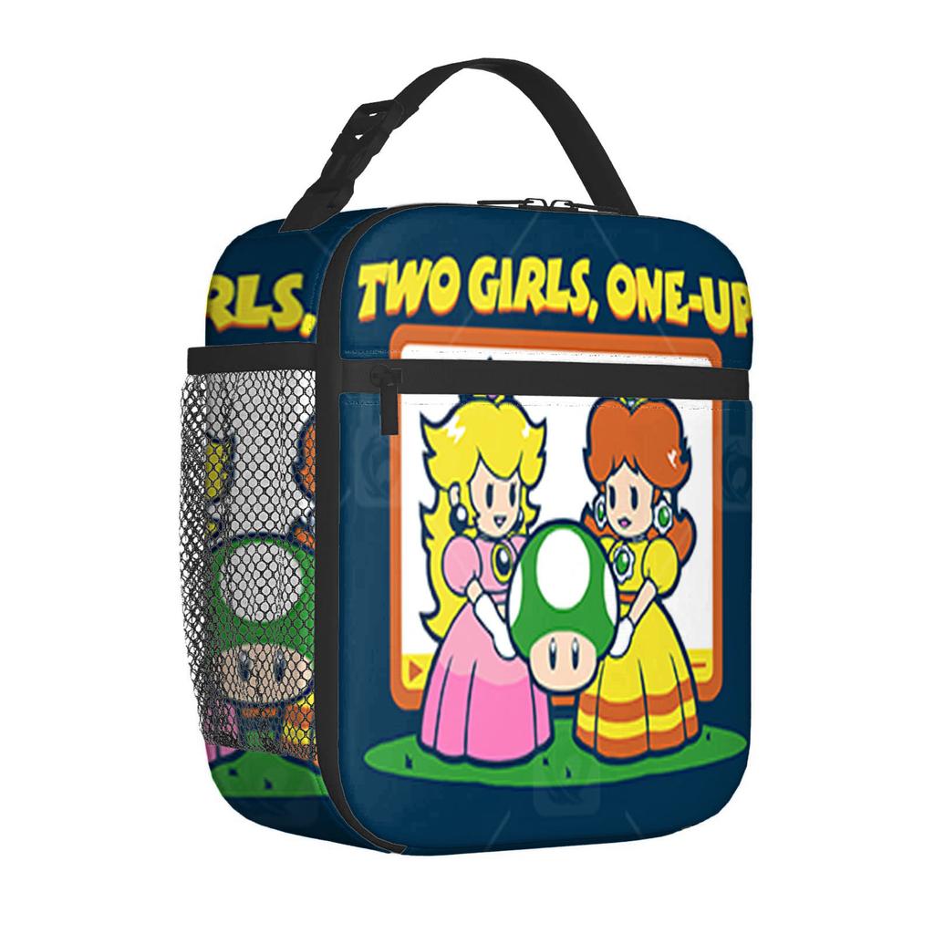 Cartoon Lunch Bag Bento Bag Fully Printed 3D Digital Thermal Insulation Bag Portable Outdoor Children'S Picnic Bag