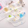 6 Layer Cotton Muslin Baby Bibs Newborn Drool Burp Cloth Unisex Soft Absorbent For Spring And Autumn Anti Spit Up