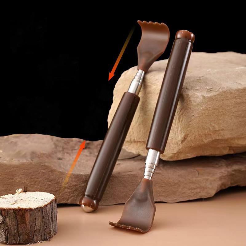 Extendable Magnetic Ball Back Scratcher Telescopic Scratching Backscratcher Massager Hackle Back Scraper with Magnet