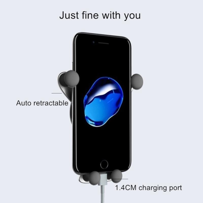 2PCS Smartphone Bracket 360 Degree Multifunctional Smile Face Mount For 12 Max Car Accessories