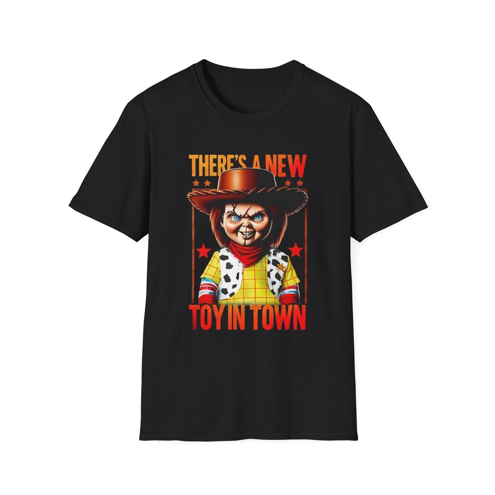Chucky Toy Story T-Shirt – Playtime Turns Terrifying Mashup Tee L