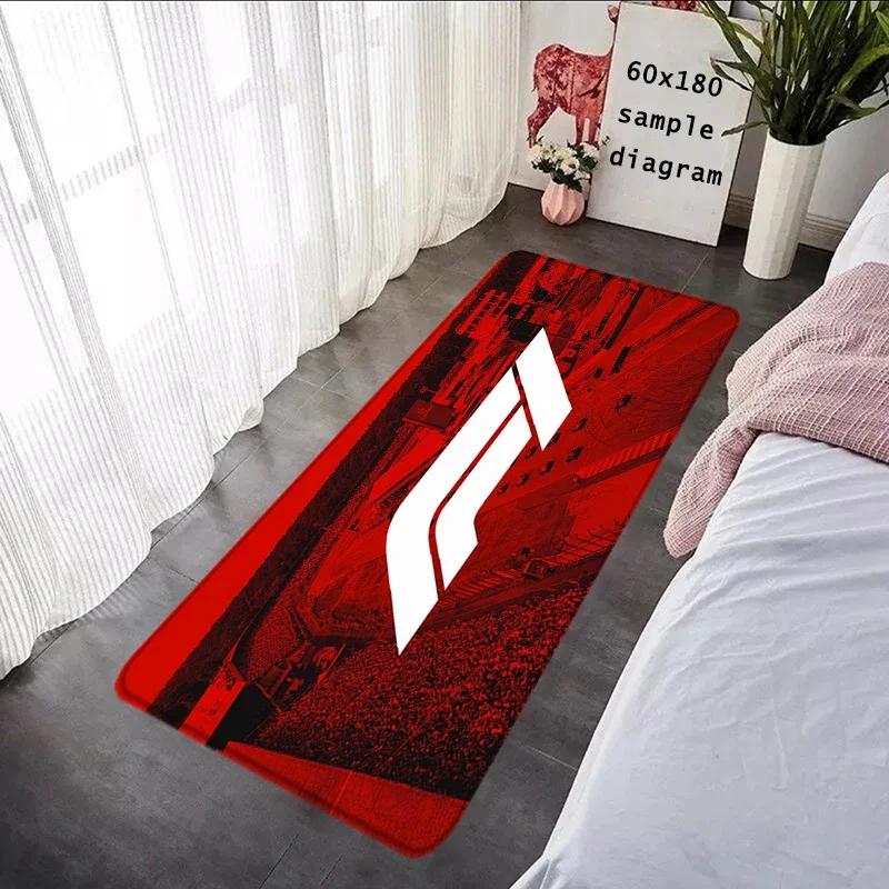 Balcony Carpet Living Room F1 Racer 33 Number Rugs Foot Carpets Entrance Doormat Soft Bedside Rug Floor Mats Non-slip Mat Home