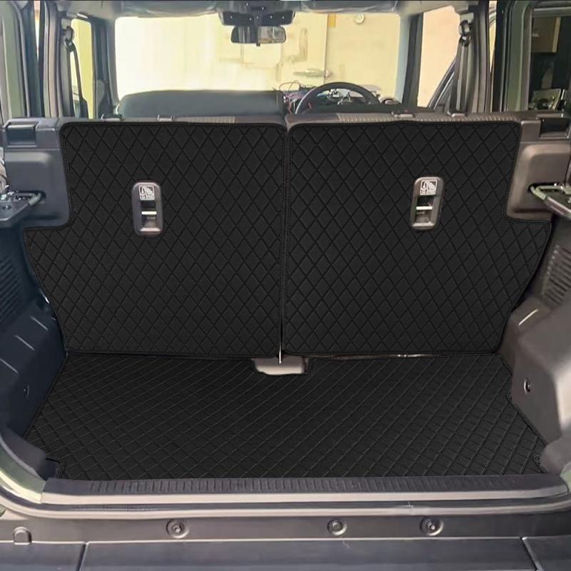 FOR SUZUKI JIMNY NOMADE 2025 2026 Rear Trunk Mat Anti-Dirty Leather Waterproof Cargo Liner Tail Box Pad Internal Accessory