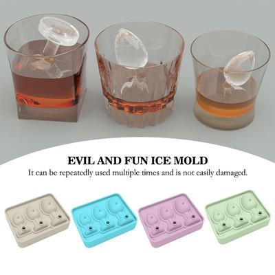 Silicone Prank Butt Plug Shaped Mold Fun Shape Ice Cube Molds Novelty Ice Cube Trays for Ice Chilling Whiskey Cocktails Moulds