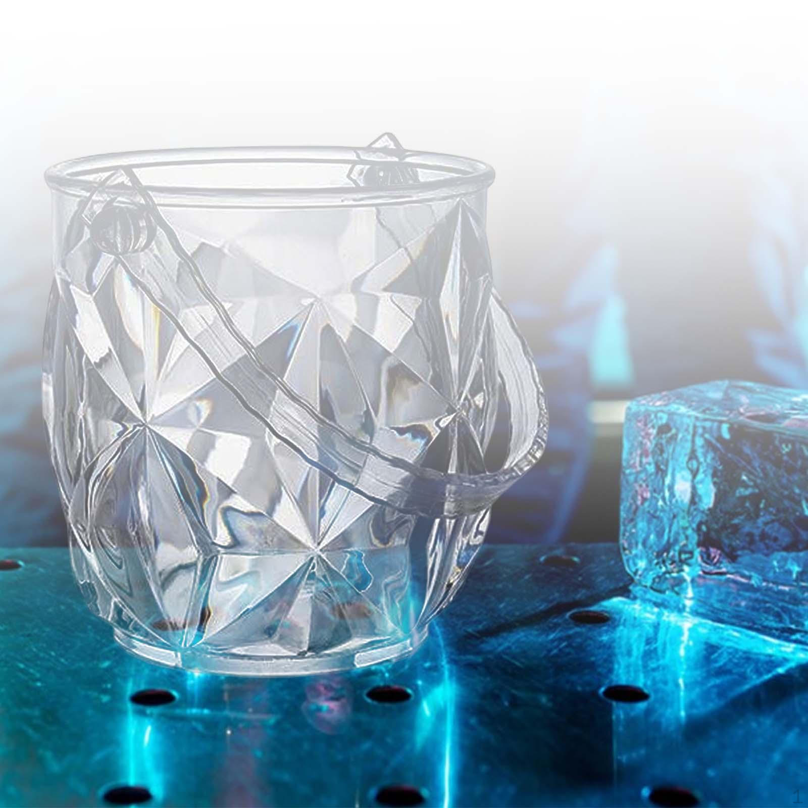 Bucket Clear Acrylic Beer Ice for Wine Champagne 1.2L