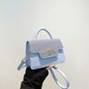 Spring new high-end textured small square bag versatile niche design fashionable portable messenger shoulder bag women