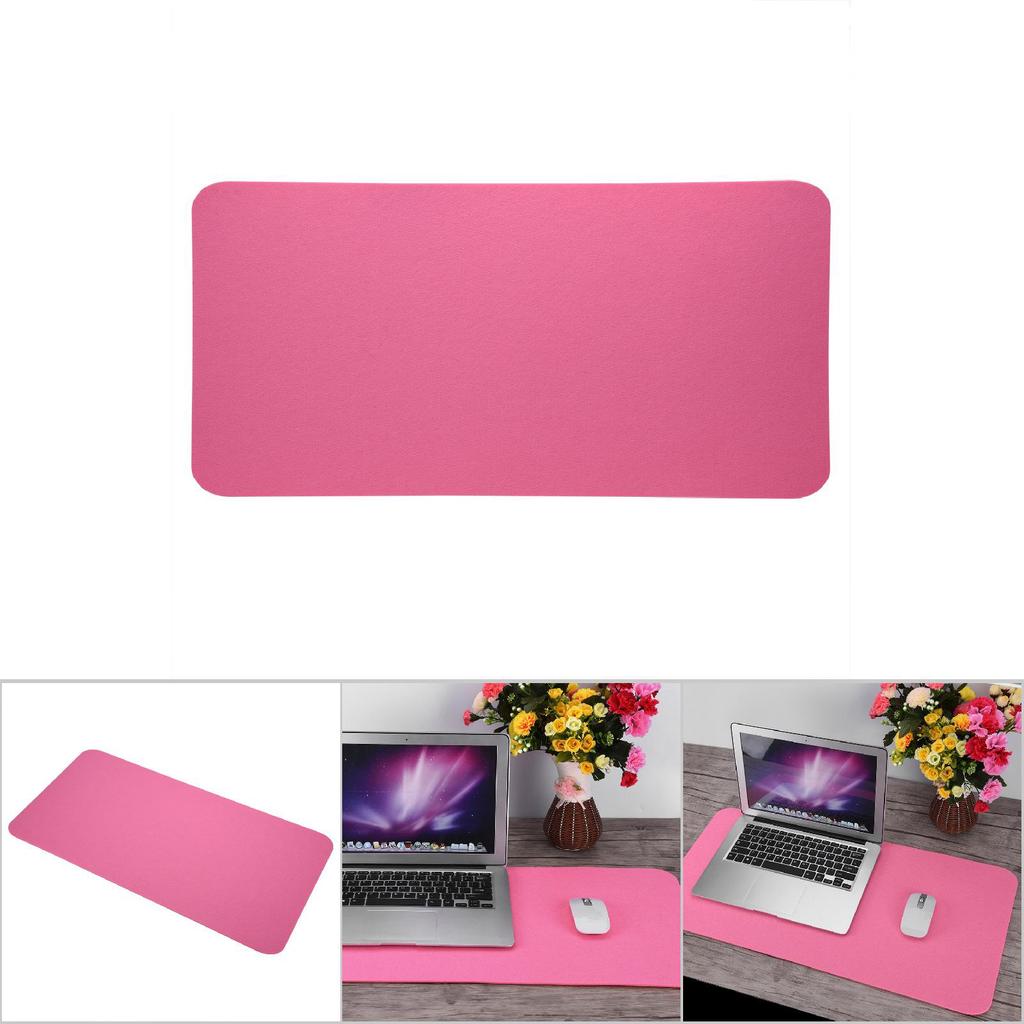 68x33cm Polyester Table Mouse Pad Office Desk Laptop Mat Anti Static Computer PC Pads Pink