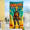 Naruto Character Customizable Name Beach Towel Soft Durable Quick-Dry Perfect for Traveling Yoga Camping and Swimming