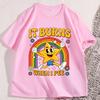 Lustiges Sprüche T-Shirt 'Es brennt beim Wasserlassen' 90er Vintage Baumwolle Kurzarm T-Shirt Streetwear Locker Rundhals Streetwear Kleidung