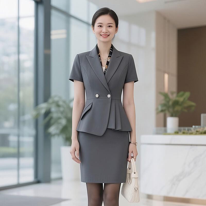 Women's Professional Summer Business Suit Set