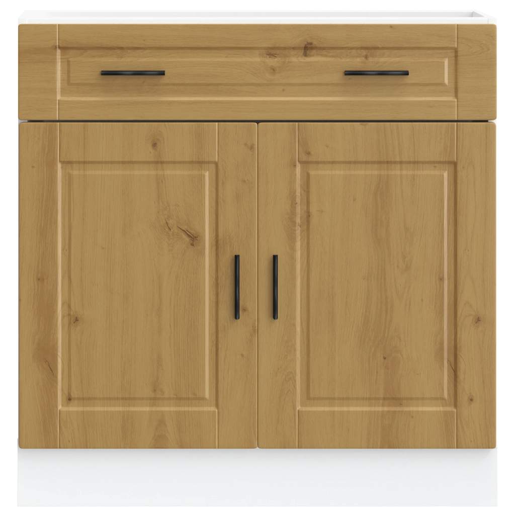 Vidaxl Base per Cucina, Porto, Rovere Artisan