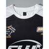 Sommar Rundhals 3D Racing Tryckt Topp Trendiga Lediga Kortärmade Herr T-shirts