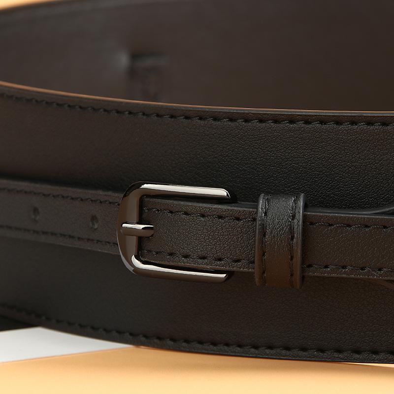 Wide Belt Women'S Waist Seal, Suit Decoration With Dress, Coat Waist Women'S Belt