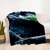 Arkham Asylum Joker Wall Scroll Poster DecorBlanket Flannel Throw Blanket for Sofa, Bed, Travel, Camping, Office, Couch, Chair