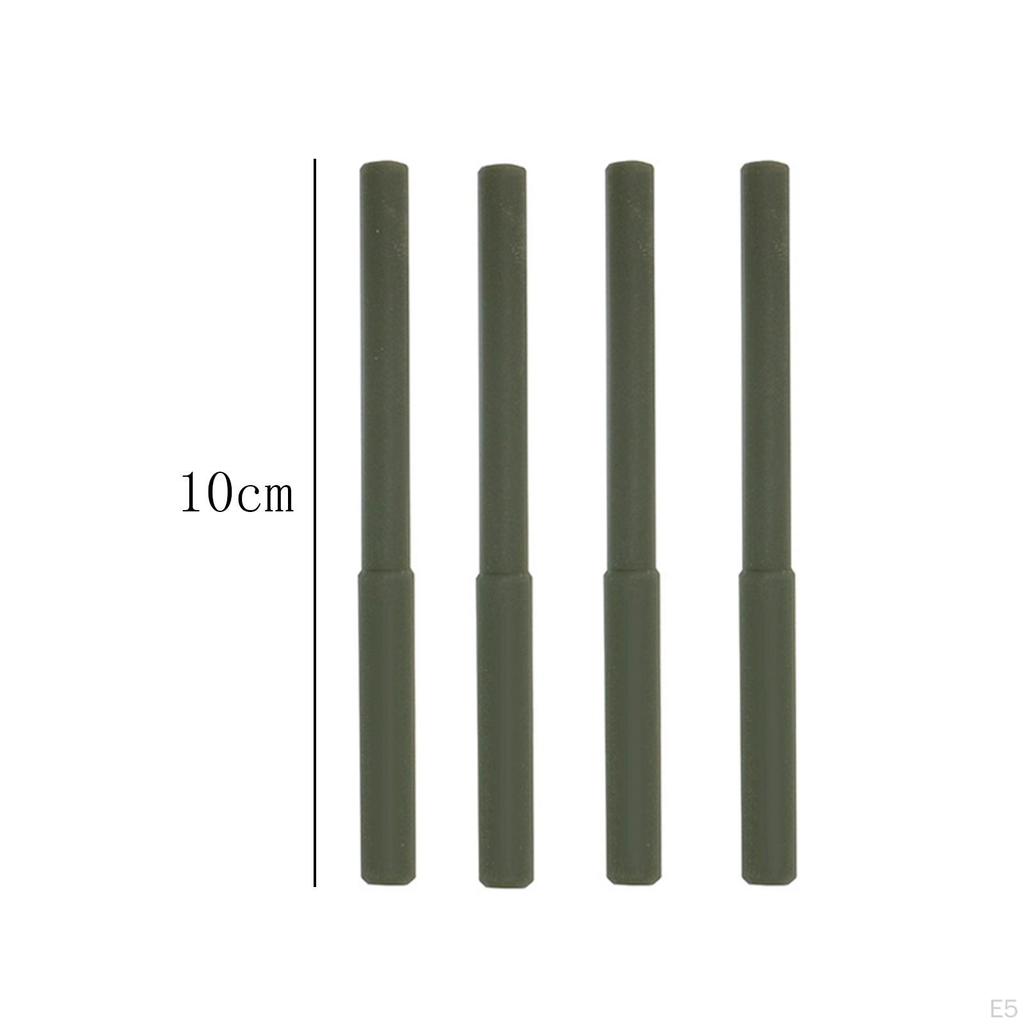 4 Pcs Spider Stove Leg Protector Burner Cover Convenient Anti-scalding Silicone Tube for