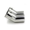 For VW Golf 4 Bora Jetta Dual Stainless Steel Exhaust Tailpipes Muffler Tips High Polish Car Performance Enhancement