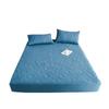 Quilted Waterproof Mattress Cover Embossed Bedding Mattress Protector Anti-mite Anti-bacterial Fitted Bed Sheet No Pillowcase